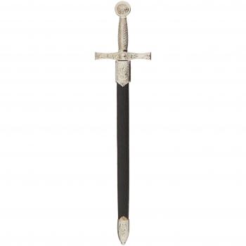 Excalibur King Arthur Metal Letter Opener 27 cm with Sheath, Decorative Dull Blade Sword