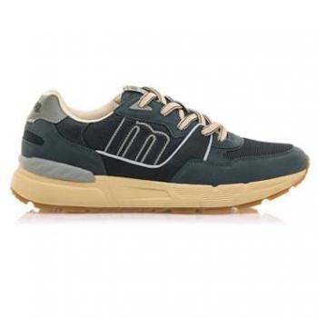 Zapatillas Deportivas Hombre Mustang Royer 84744 Azul Casual con Cierre de Cordones y Piso Grueso