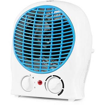 Calefactor vertical Orbegozo 1000W-2000W con modo ventilador y control de temperatura ajustable