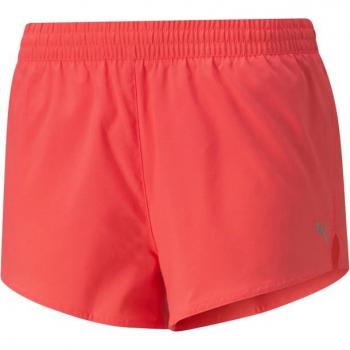 Puma - Short de mujer Run Favorite Woven 3 rosa salmón L