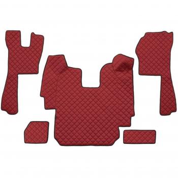 Alfombra moldeada F-CORE FL03 RED, alfombrillas de alta calidad, diseño ergonómico, material duradero y resistente al desgaste, fácil limpieza y mantenimiento, antideslizante para mayor seguridad