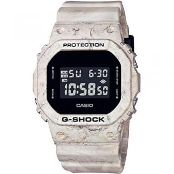Reloj Casio G-Shock DW-5600WM-5ER - Digital, Cuarzo, Correa de Plástico Gris, Resistente al Agua 20 ATM