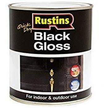 Rustins BLAG250 QD Black Gloss 250ml