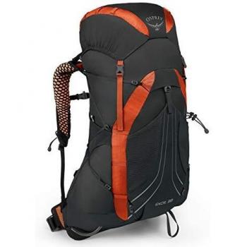Osprey Exos 38 Men's Lightweight Hiking Pack - Blaze Black