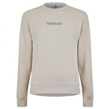 Reebok Classics Men's Waffle Crew Sweatshirt in Stucco