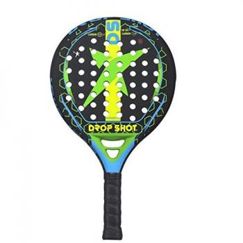 DROP SHOT Bomber L.E. Pala de Pádel, Unisex Adulto, Negro, 360-385 gr