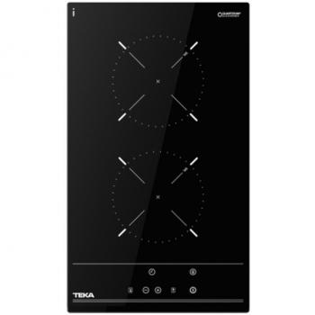 Placa Modular Vitrocerámica TEKA TZC 32000 TTC, 2 zonas, color Negro