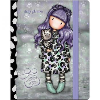 Agenda Diaria con Elástico Gorjuss Smitten Kitten - Safta