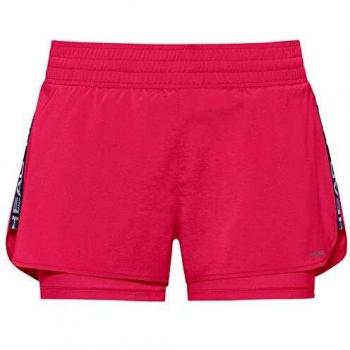 Head Advantage W Pantalones Cortos, Mujer, Magenta, Extra-Large