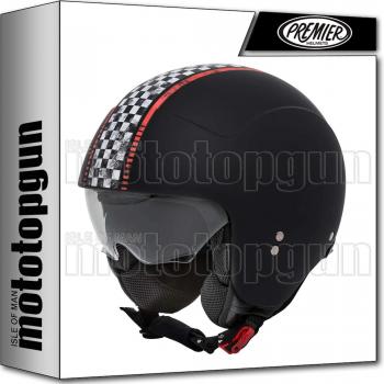 Premier Casco Rocker Ck 9 Bm,Negro / Blanco / Rojo,Xs