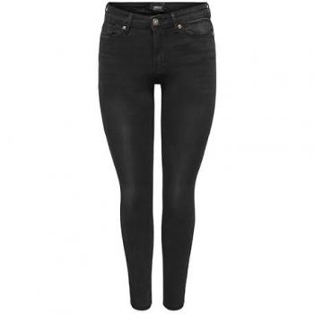 Jeans Only Wauw Life Mid Mujer Talla W26L30 a W34L32 Color Negro