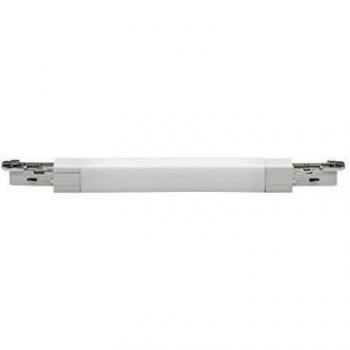 Conector Flex II URail Paulmann 227x18 mm, máx. 1000 W, blanco