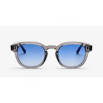 Messy Weekend BILLE Grey Crystal Blue Men's Sunglasses 49mm