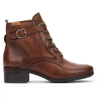 Botines de mujer de piel con cremallera y plantilla acolchada Pikolinos MALAGA W6W