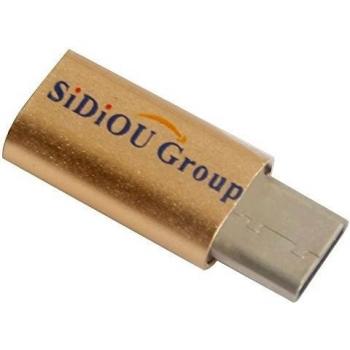 Sidiou Group Tipo-c 3.1 adaptador micro USB para los datos del teléfono de tipo C-USB dispositivos móviles y cable de carga USB 3.1 adaptador de tipo C Conector macho a Micro USB