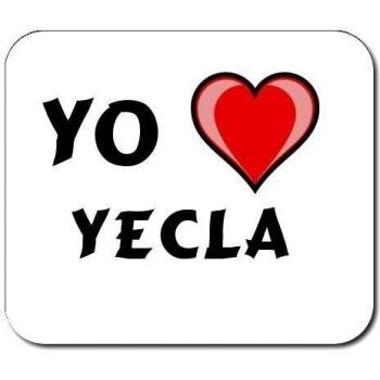 Almohadilla con estampada de Te quiero Yecla
