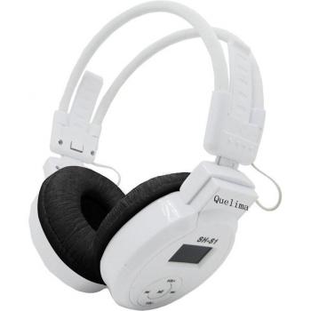 Auriculares Deportivos Inalámbricos Plegables con LED, Radio FM y Soporte para Tarjeta TF