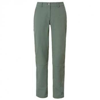 Vaude Women's Strathcona II Softshell Pants - Green - Size 36