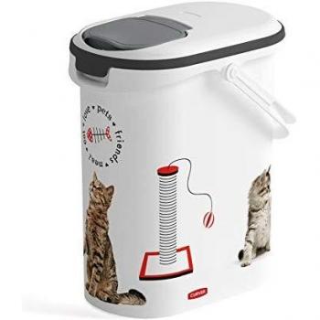 Curver 241098 - Contenedor para Pienso 4 Kg/ 10 L, 19 x 29 x 34 cm