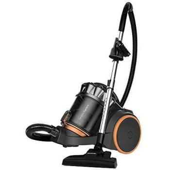 Cecotec Aspirador sin Bolsa Potente de Trineo Conga Popstar 3000 X-Treme Pro. 800 W, Multiciclónico, Depósito 4 L, Filtrado de Alta Eficiencia, Tubo Telescópico Metálico, 4 Accesorios
