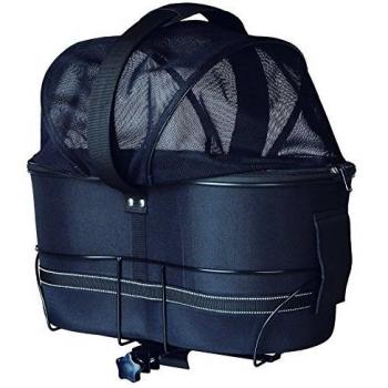 Trixie Bicycle bag 48 × 29 × 42cm Black