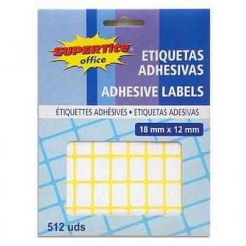 Etiquetas Adhesivas 18x12mm de Alta Calidad