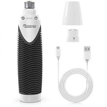 DADYPET Cortauñas Perros, Cortauñas Electrónica para Mascotas, Recortador para Perros, Gatos 7500RPM Silencioso Carga de USB