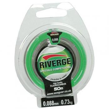 Bajo Línea Seaguar Riverge Fluorocarbono 0.152 mm, 50 m