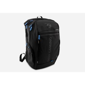 Deep Gaming DG-BAG17-2N Mochila Impermeable con USB para Portátiles de hasta 17 Pulgadas