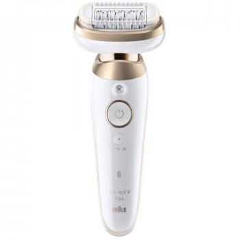 Depiladora eléctrica Braun Silk-épil 9 Flex SES9-071 con cabezal flexible y tecnología SensoSmart