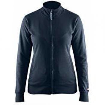 Sudadera con cremallera para mujer Blaklader azul marino talla XXL