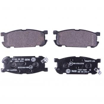 Juego de pastillas de freno HELLA 8DB 355 010-271 con advertencia acústica, para Mazda MX-5
