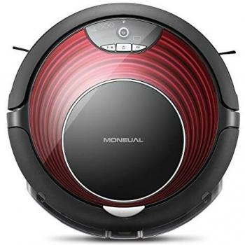 Moneual ME770 - Robot aspirador, color vino rubí
