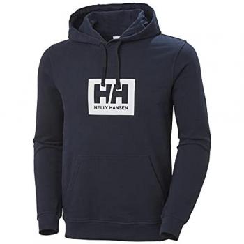 Helly Hansen Men's HH Box Classic Cotton Hoodie Navy XS