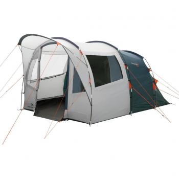 Tienda de campaña Easy Camp Edendale 400 azul para 4 personas, forma de túnel