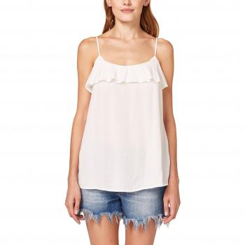 Esprit 048ee1f030, Camiseta sin Mangas para Mujer, Blanco