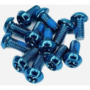 REVERSE Disc Rotor Bolt Set 12 pieces bleu Accessoire frein