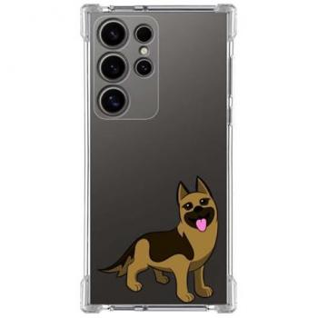 Funda Antigolpes de Silicona para Samsung Galaxy S24 Ultra 5G con Diseño de Perros 03