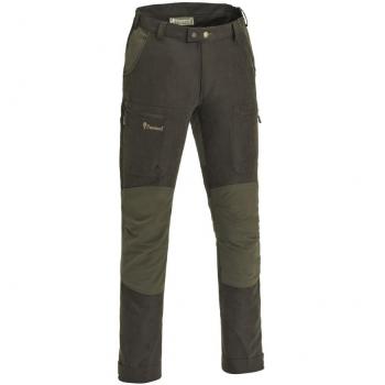 Pinewood Caribou Hunt Extreme Suede Trousers - Brown/Dark Olive