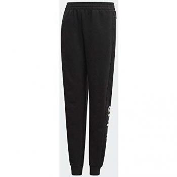 adidas YG E Lin Pant Pantalones de Deporte, Niñas, Black/White, 1314