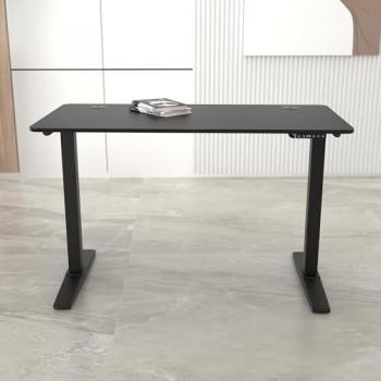 Escritorio Regulable en Altura Kento Eléctrico Aglomerado y Metal 120x60cm Negro con Modo Activo y Memoria