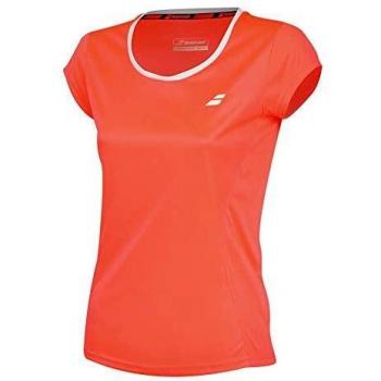 Babolat Core Flag Club tee Girl Camiseta, Niñas, Fiery Red, 8-10