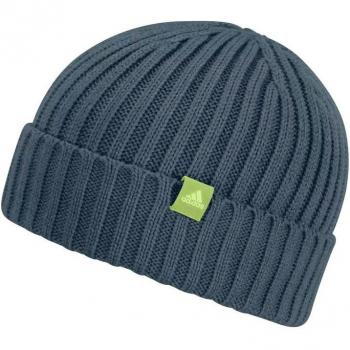 Gorro de fitness adidas fisherman beani azul, tejido de lana, diseño unisex, talla única (OSFY)