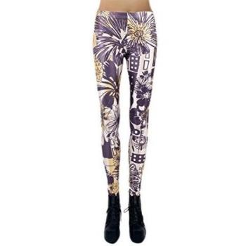 Pinkyee - Leggings - para mujer Multicolor Mehrfarbig - SKU-0497