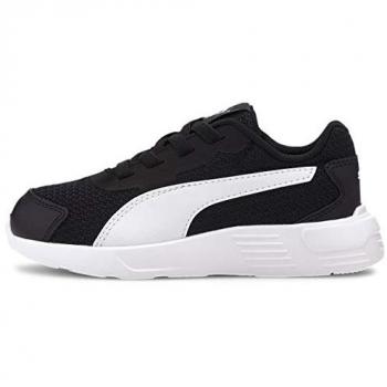 Zapatillas deportivas unisex para niños PUMA Taper AC 02 Negro-Blanco EU 28