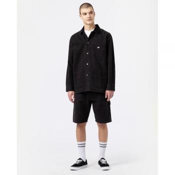 Dickies Bermuda Duck Canvas Negra Hombre Corte Recto Casual