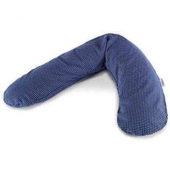 Cojín de Lactancia Original THERALINE - Puntos Azul Marino