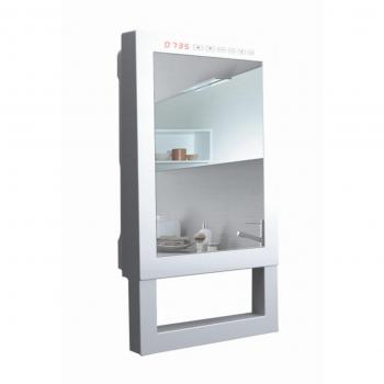 Toallero calefactable 1800W con espejo Venus-Mirroir - Supra