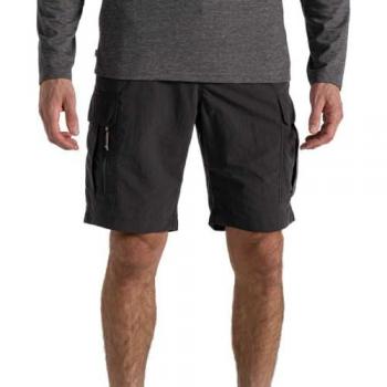 Craghoppers Men's NosiLife Cargo Shorts - Size 38R - Black Pepper
