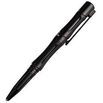 Fenix - Bolígrafo táctico de Aluminio con Bisel de Impacto, Color Negro, T5-Black